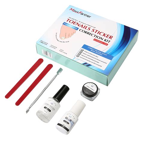 broken toenail repair kit|fingernail repair kit with paper.